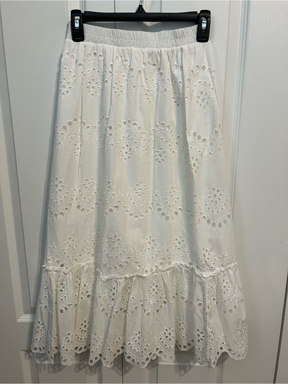 Adiva NWT White Eyelet Skirt